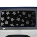 Animal Leopard Cow Paw Heart Window Vinyl Decal Stickers Fits Jeep Wrangler JL 2 Door 2018 2019 2020 2021 2022 2023 2024+ - Bogar Tech Designs