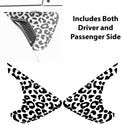 Precut Side Fender Vent Animal Leopard Print Vinyl Decal Stickers Fits Jeep Wrangler 2018 - 2025 and Gladiator 2020 - 2025 - Bogar Tech Designs