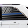 American Flag Window Vinyl Decal Stickers Fits Jeep Grand Cherokee 2022 - 2025Blue Pink Red Green Line - Bogar Tech Designs