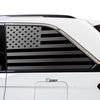 American Flag Window Vinyl Decal Stickers Fits Jeep Grand Cherokee 2022 - 2025Blue Pink Red Green Line - Bogar Tech Designs