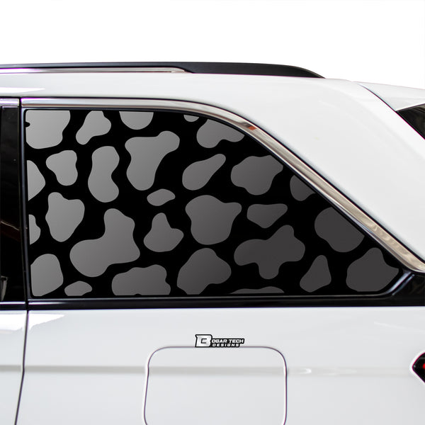 Animal Leopard Cheetah Cow Paw Heart Star Butterfly Window Vinyl Decal Stickers Fits Jeep Grand Cherokee 2022 2023 - Bogar Tech Designs