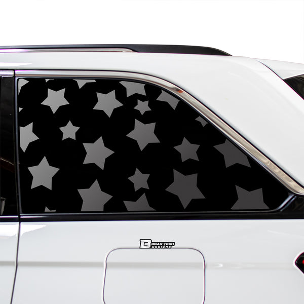 Animal Leopard Cheetah Cow Paw Heart Star Butterfly Window Vinyl Decal Stickers Fits Jeep Grand Cherokee 2022 2023 - Bogar Tech Designs