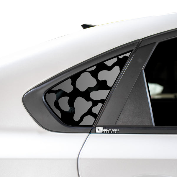 Animal Leopard Cheetah Cow Window Vinyl Decal Stickers Fits Kia Forte 2019 - 2023 - Bogar Tech Designs