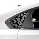 Animal Leopard Cheetah Cow Window Vinyl Decal Stickers Fits Kia Forte 2019 - 2023 - Bogar Tech Designs