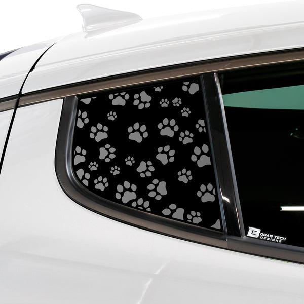 Animal Leopard Cheetah Cow Paw Heart Star Butterfly Window Vinyl Decal Stickers Fits Kia Stinger 2018 - 2024 - Bogar Tech Designs