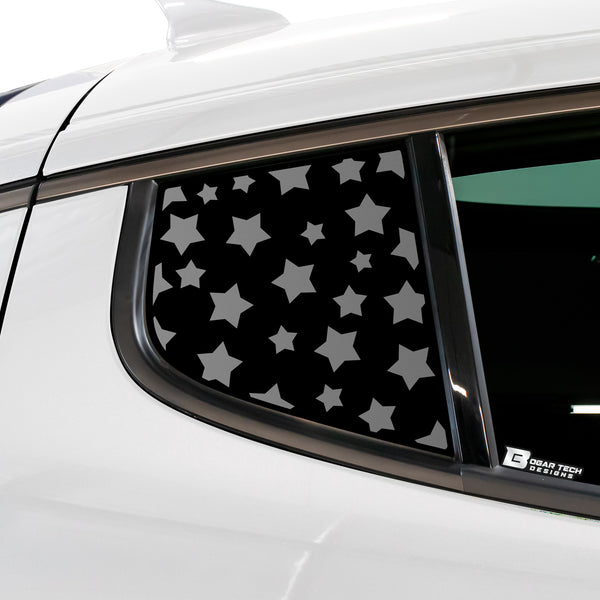 Animal Leopard Cheetah Cow Paw Heart Star Butterfly Window Vinyl Decal Stickers Fits Kia Stinger 2018 - 2024 - Bogar Tech Designs