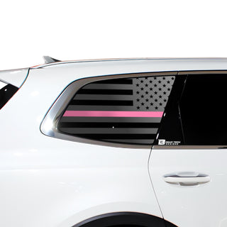 American Flag Window Vinyl Decal Stickers Fits Kia Telluride 2020 - 2025 - Bogar Tech Designs