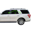 Window Vinyl Chrome Delete Trim Blackout Decal Stickers Overlay Film Fits Ford Expedition 2018 - 2024 - Bogar Tech Designs