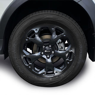 Wheel Rim Vinyl Blackout Chrome Delete Trim Blackout Decal Stickers Overlay Film Fits Subaru Crosstrek - Bogar Tech Designs