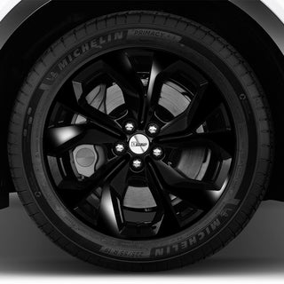 Wheel Rim Vinyl Blackout Chrome Delete Trim Blackout Decal Sticker Film Fits Ford Mustang Mach - E 2021 - 2025 - Bogar Tech Designs