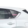 Quarter Window American Flag Vinyl Decal Stickers Fits Mazda CX - 5 2017 - 2025 - Bogar Tech Designs