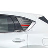 Quarter Window American Flag Vinyl Decal Stickers Fits Mazda CX - 5 2017 - 2025 - Bogar Tech Designs