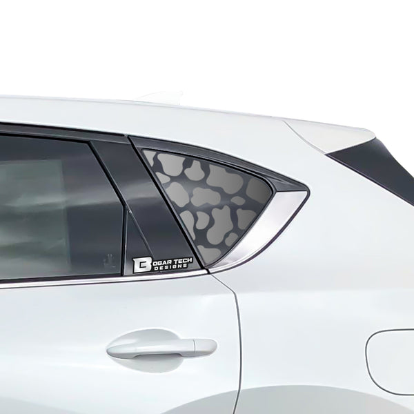 Animal Leopard Cheetah Cow Window Vinyl Decal Stickers Fits Mazda CX - 5 2017 - 2025 - Bogar Tech Designs