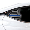 Quarter Window American Flag Vinyl Decal Stickers Fits Nissan Maxima 2015 - 2023 - Bogar Tech Designs