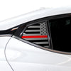 Quarter Window American Flag Vinyl Decal Stickers Fits Nissan Maxima 2015 - 2023 - Bogar Tech Designs