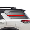 American Flag Quarter Window Vinyl Decal Stickers Fits Nissan Pathfinder 2022 - 2025 - Bogar Tech Designs