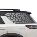 Animal Leopard Cow Window Vinyl Decal Stickers Fits Nissan Pathfinder 2022 2023 2024 2025 - Bogar Tech Designs