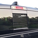 Rear Middle Window American Flag Vinyl Decal Stickers Fits Dodge Ram 2009 - 2025 - Bogar Tech Designs