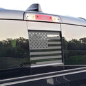 Rear Middle Window American Flag Vinyl Decal Stickers Fits Dodge Ram 2009 - 2025 - Bogar Tech Designs