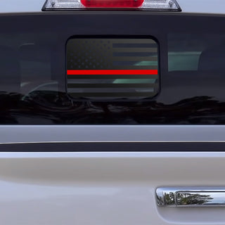 Precut Rear Middle Window American Flag Vinyl Decal Sticker Fits Ford Ranger 2018 - 2025 - Bogar Tech Designs