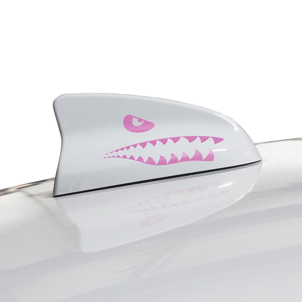 Antenna Shark Teeth Fin Vinyl Decal Stickers Fits Dodge Charger and Challenger - Bogar Tech Designs