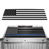American Flag Rear Window Vinyl Decal Stickers Fits Chevy Silverado GMC Sierra 2019 - 2025 - Bogar Tech Designs