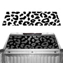 Animal Leopard Rear Window Vinyl Decal Stickers Fits Chevy Silverado GMC Sierra 2019 2020 2021 2022 2023 2024 2025 - Bogar Tech Designs