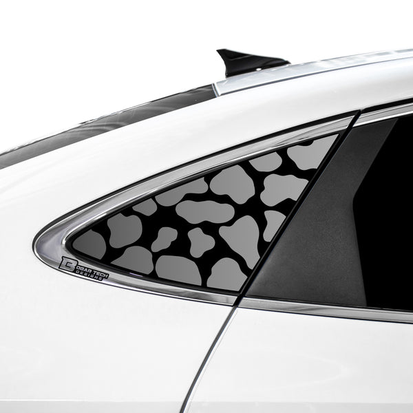 Animal Leopard Cheetah Cow Window Vinyl Decal Stickers Fits Hyundai Sonata 2020 2021 2022 2023 - Bogar Tech Designs