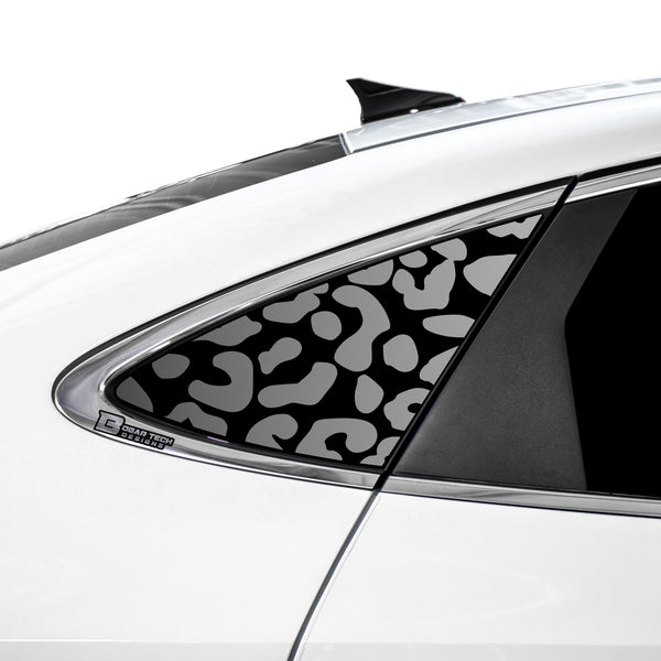 Animal Leopard Cheetah Cow Window Vinyl Decal Stickers Fits Hyundai Sonata 2020 2021 2022 2023 - Bogar Tech Designs
