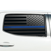 Rear Middle and Side Window American Flag Vinyl Decal Stickers Fits Toyota Tacoma 2016 - 2023 - Bogar Tech Designs
