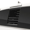 Rear Middle and Side Window American Flag Vinyl Decal Stickers Fits Toyota Tacoma 2016 - 2023 - Bogar Tech Designs