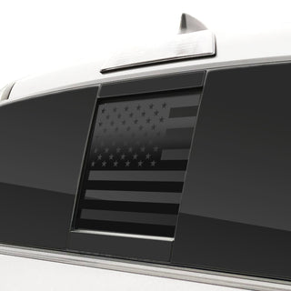 Rear Middle and Side Window American Flag Vinyl Decal Stickers Fits Toyota Tacoma 2016 - 2023 - Bogar Tech Designs