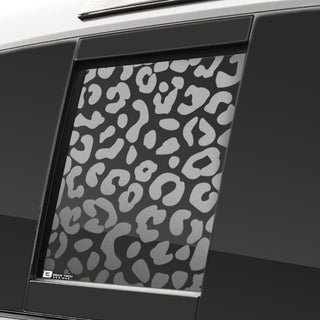 Precut Rear Middle Window and Side Window Leopard Cow Print Vinyl Decal Fits Toyota Tacoma 2016 - 2023 - Bogar Tech Designs