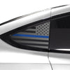 Quarter Window American Flag Vinyl Decal Stickers Fits Tesla Model X - Bogar Tech Designs