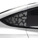 Animal Leopard Cheetah Cow Paw Heart Star Butterfly Window Vinyl Decal Stickers Fits Tesla Model X - Bogar Tech Designs