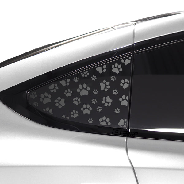 Animal Leopard Cheetah Cow Paw Heart Star Butterfly Window Vinyl Decal Stickers Fits Tesla Model X - Bogar Tech Designs