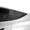 Quarter Window American Flag Vinyl Decal Stickers Fits Tesla Model Y - Bogar Tech Designs