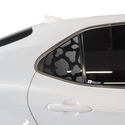 Cow Leopard Print Animal Decal Rear Side Quarter Window Precut Fits Toyota Camry 2018 - 2023 - Bogar Tech Designs