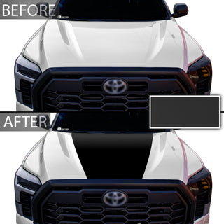 Hood Cover Blackout Vinyl Decal Sticker Cover Overlay Fits Toyota Tundra 2022 2023