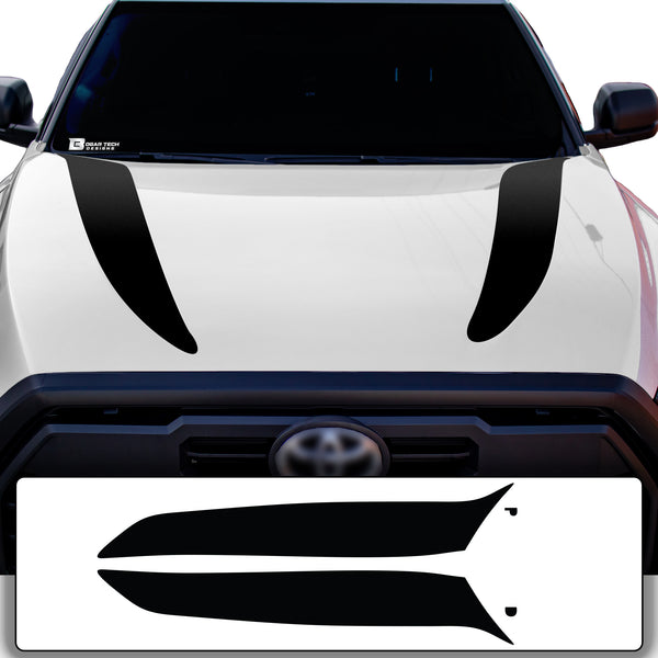 Hood Cover Blackout Vinyl Decal Sticker Overlay Film Fits Toyota Tundra 2022 2023 - Bogar Tech Designs