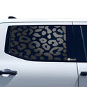 Animal Leopard Cow Paw Heart Window Vinyl Decal Stickers Fits Toyota Tundra 2022 2023 2024 - Bogar Tech Designs