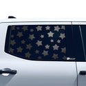 Animal Leopard Cow Paw Heart Window Vinyl Decal Stickers Fits Toyota Tundra 2022 2023 2024 - Bogar Tech Designs