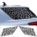 Precut Leopard Cheetah Rear Side Quarter Window Decal Sticker Fits Chevy Traverse 2018 - 2023 - Bogar Tech Designs