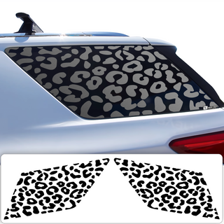 Precut Leopard Cheetah Rear Side Quarter Window Decal Stickers Fits Chevy Traverse 2018-2022 - Tint, Paint Protection, Decals & Accessories for your Vehicle online - Bogar Tech Designs