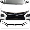 Vinyl Chrome Delete Wheel Front Grille Trim Blackout Decal Stickers Overlay Film Fits Chevy Trailblazer 2021 2022 2023 - Bogar Tech Designs