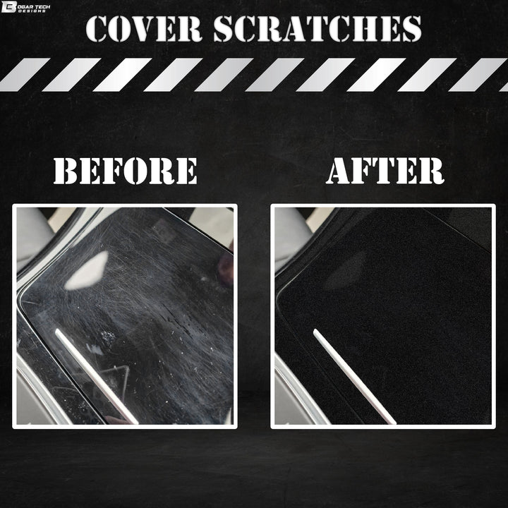 ShieldMe PREMIUM Velvet Fabric Upholstery Automotive Wrap Film Sheet For Dashboard Door Panel Trim Center Console Roof Headliner - Bogar Tech Designs