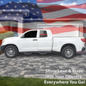 American Flag Rear Window Decal for Toyota Tundra 2007-2021 – Precut Matte Black Vinyl
