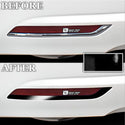 Vinyl Chrome Delete Side Window Front Bumper Rear Wheel Rim Trim Blackout Decal Stickers Overlay Film Fits Acura TLX