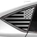 Quarter Window American Flag Vinyl Decal Stickers Fits Acura TLX 2021-2024