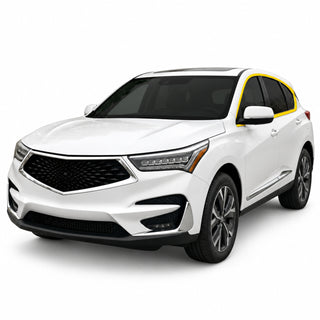 Acura RDX 2019-2026 Blackout Chrome Delete Kit - Precut Gloss Black Vinyl Overlays
